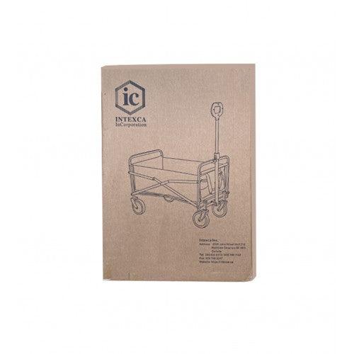 INTEXCA Mini Foldable Multi-Function Stroller Wagon for Shopping, Travel - Grey - Toytexx INTEXCA Mini Foldable Multi-Function Stroller Wagon for Shopping, Travel - Grey - Toytexx